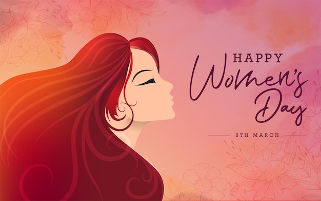 El diseño de happy_womens_dayy_vector