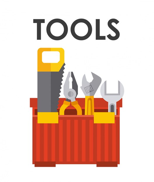 Vector diseño de herramientas