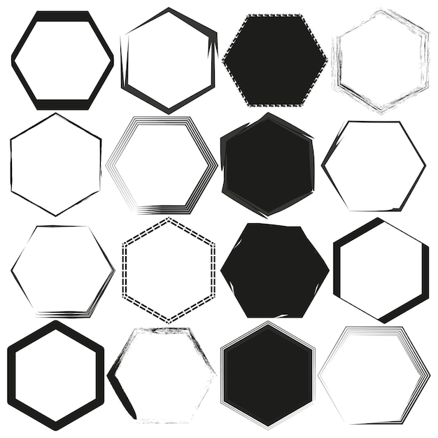 Diseño hexagonal isométrico Patrón de cuadrícula geométrica Estructura de formas 3D Forma vectorial moderna