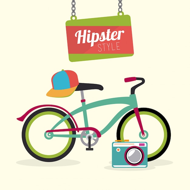 diseño de hipster