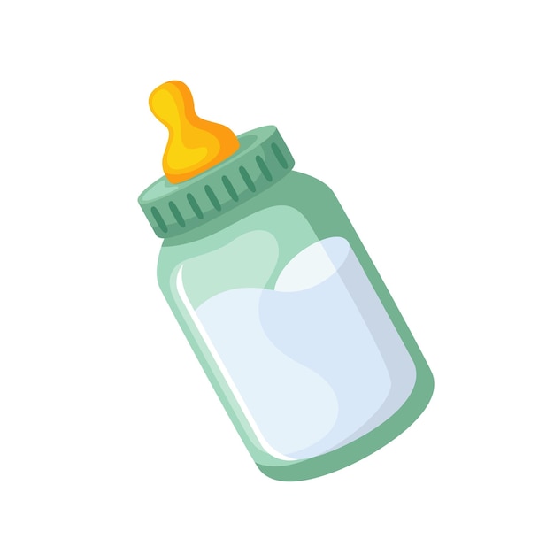 Diseño de icono de botella de bebé Diseño vectorial