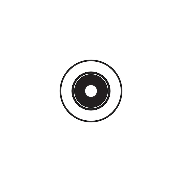 diseño del icono de los botones vynil