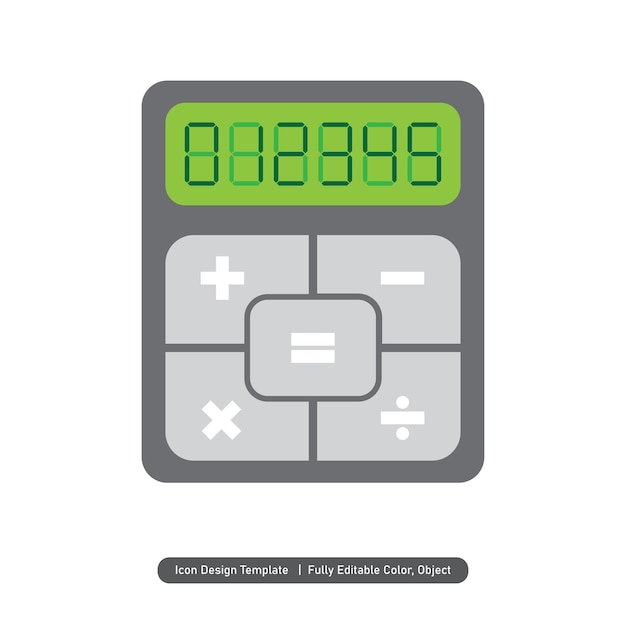 Diseño del icono de la calculadora