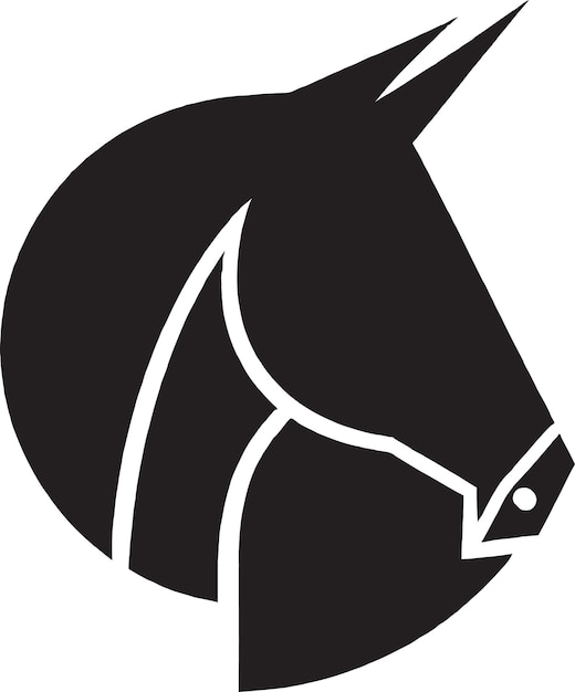 Diseño de icono de carruaje de caballos gráfico vectorial
