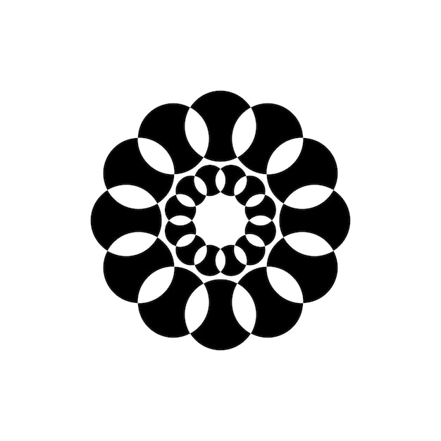 Diseño del icono de la flor