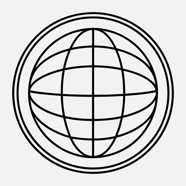 Diseño del icono del globo