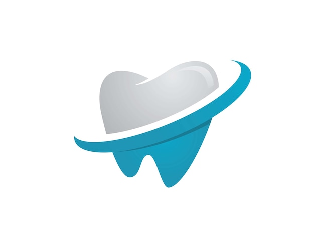 Diseño de icono de ilustración de vector de plantilla de logotipo dental de sonrisa