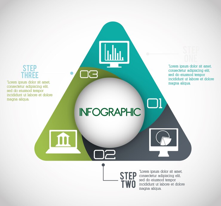 Vector diseño de icono de infografía
