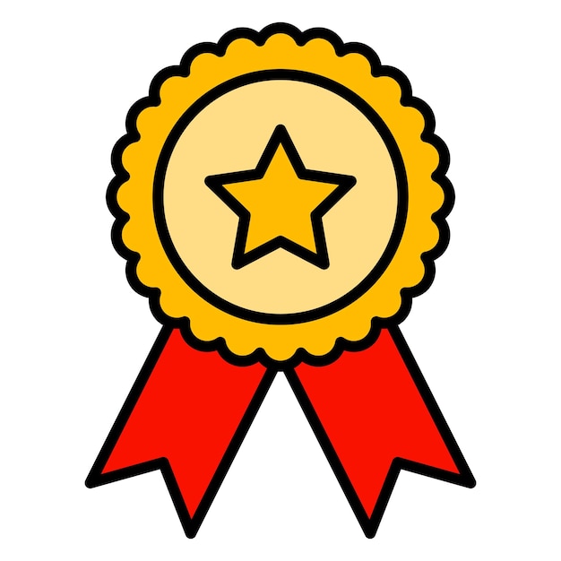 Diseño del icono de la insignia Diseño de la ilustración