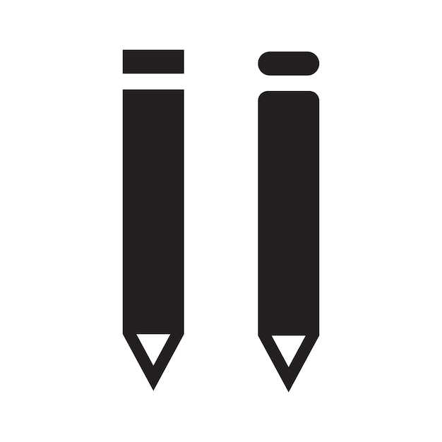 Diseño de icono de línea de edición con trazo editable adecuado para el diseño de UI y GUI de la página web de la aplicación móvil