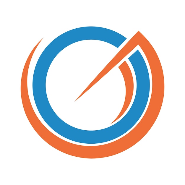 Diseño de icono de logotipo circular y circular