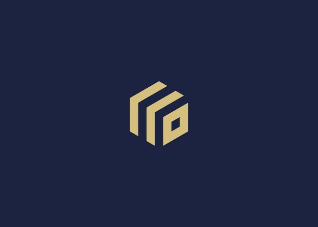 diseño de icono de logotipo hexagonal inspiración de plantilla de diseño vectorial
