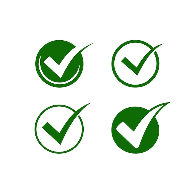 Diseño del icono del logotipo de la lista de comprobación aislado sobre un fondo blanco aislado 9