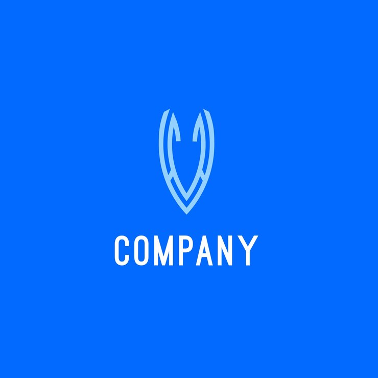 Diseño de icono de logotipo de monograma de letra V