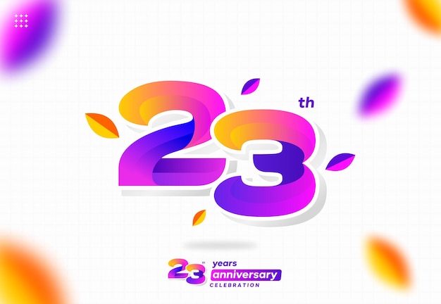 Diseño de icono de logotipo número 20, número de logotipo de 20 cumpleaños, aniversario 20