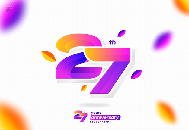 Vector diseño de icono de logotipo número 20, número de logotipo de 20 cumpleaños, aniversario 20