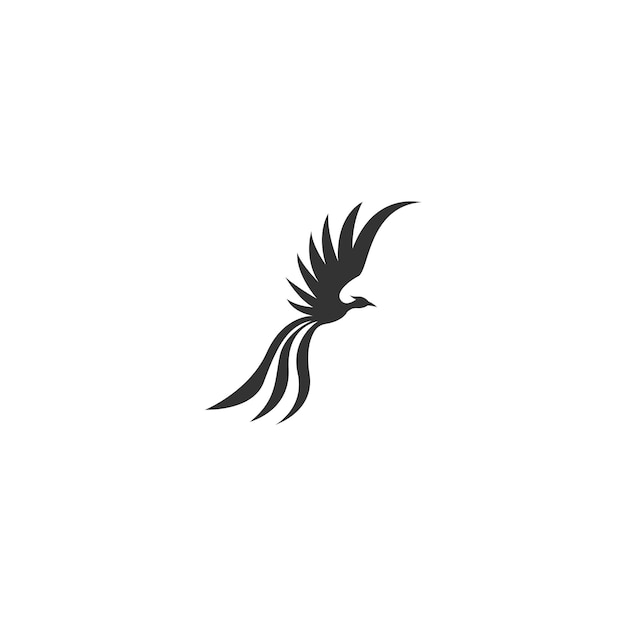 Diseño de icono de logotipo de Phoenix