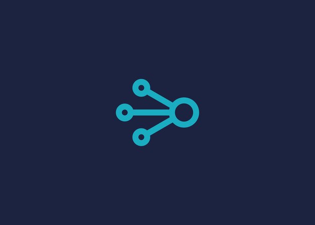 diseño de icono de logotipo de tecnología diseño vectorial de plantilla de inspiración