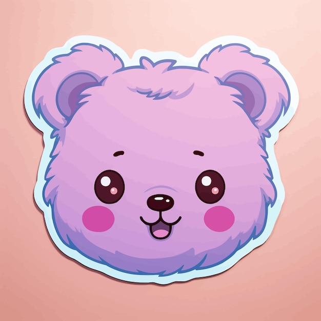 Diseño de icono de oso