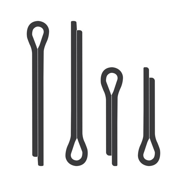 diseño del icono del pin de la cabina dividida