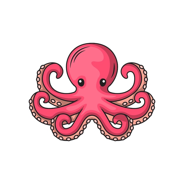Diseño de icono pulpo Diseño vectorial