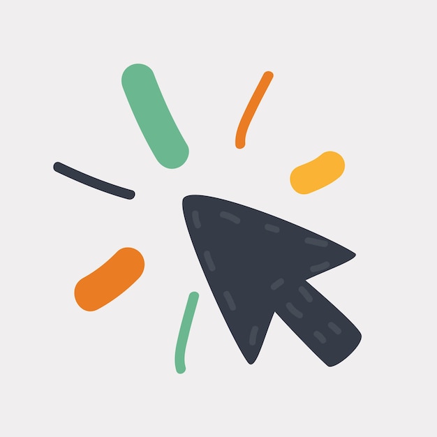 Diseño de icono de ratón