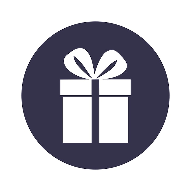 Diseño del icono del regalo