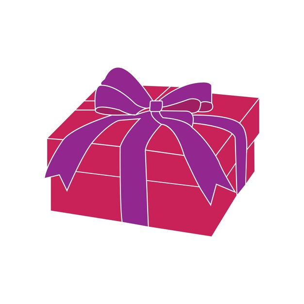 Diseño del icono del regalo