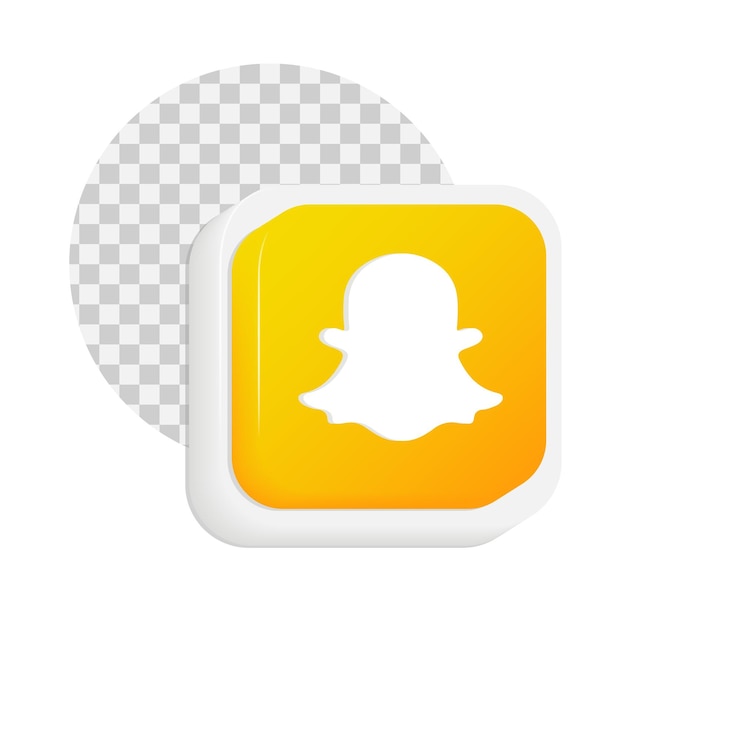 Vector diseño del icono de snapchat