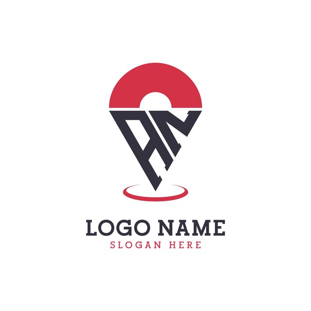 Diseño de icono de ubicación Logotipo moderno DO Pinpoint para aplicaciones de mapas de navegación y negocios basados en la ubicación