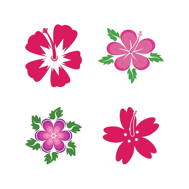 Diseño de icono de vector de flor