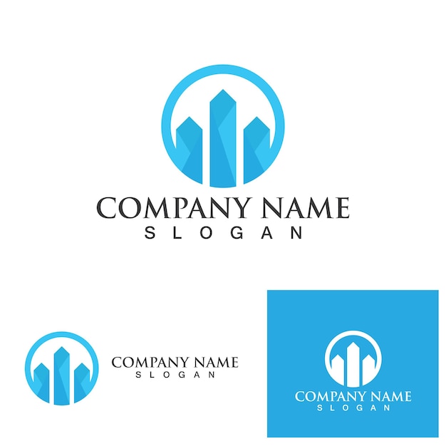 Diseño de icono de vector de plantilla de logotipo de finanzas de negocios