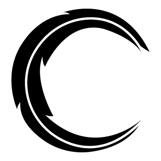 Diseño de icono de vector de plantilla de logotipo de pluma