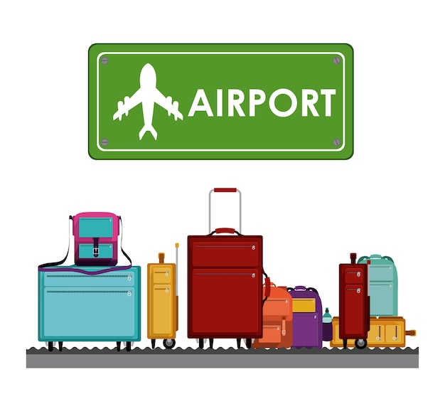 Diseño de icono de viaje