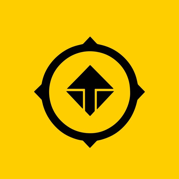 Diseño de iconos abstractos de logotipo de negocios minimalistas para la marca