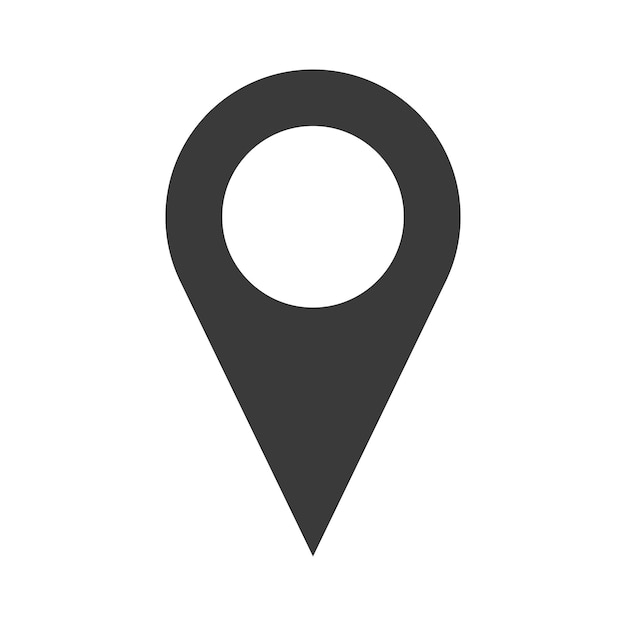 Diseño de iconos GPS planos