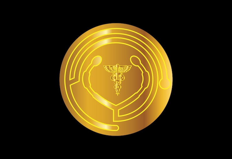 Diseño de iconos de la línea médica Iconos de atención médica Logotipo médico inteligente Diseño conceptual
