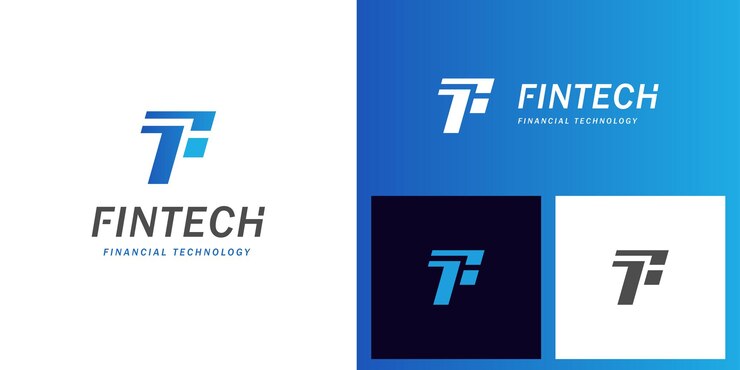 Vector diseño de iconos de logotipo de la letra f tech para la plantilla de logotipo vectorial de tecnología financiera