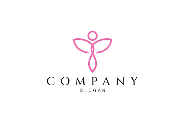 diseño de iconos del logotipo de la vida de la salud de las personas