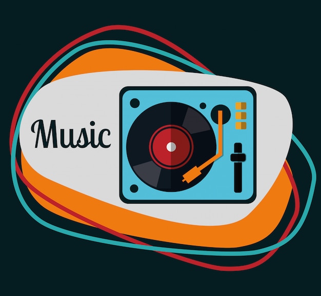 Diseño de iconos de musica