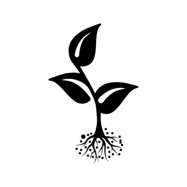 Diseño de íconos de la naturaleza libre