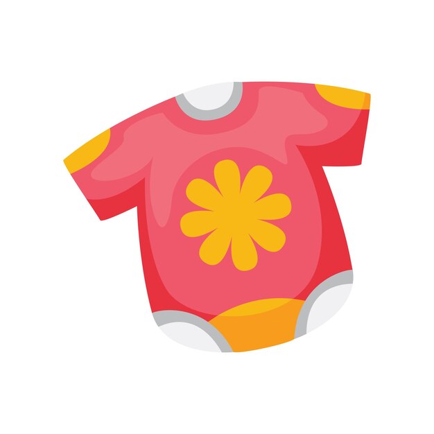 Diseño de iconos de ropa para bebés Diseño vectorial