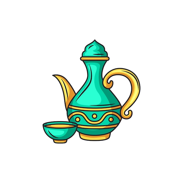 Diseño de iconos Tejera árabe Diseño vectorial