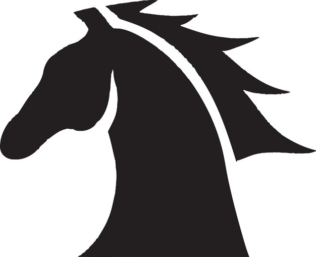 Diseño de iconos de trofeos de carreras de caballos gráfico vectorial