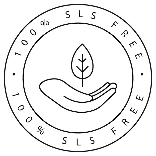 Diseño de iconos vectoriales de hojas Eco Natural SLSFree