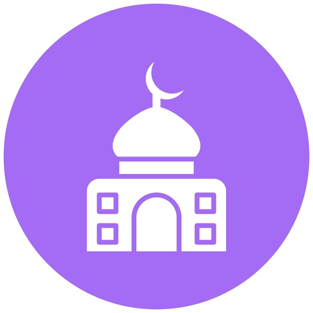 Diseño de iconos vectoriales Ilustración de la cúpula