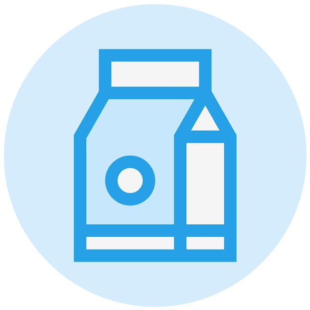Vector diseño de íconos vectoriales ilustración de leche