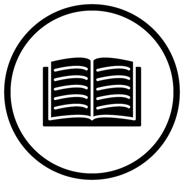 Diseño de íconos vectoriales Ilustración de libros