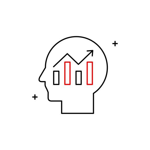 Diseño de iconos vectoriales de información de negocios