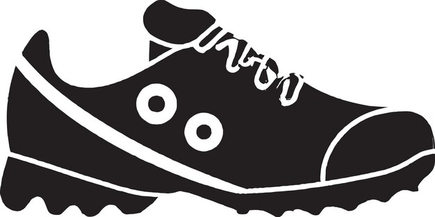 Vector diseño de iconos de zapatos de tenis gráfico vectorial